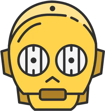 C3po R2d2 Robot Starwars Icon Star Wars Robot Icon Png R2d2 Png