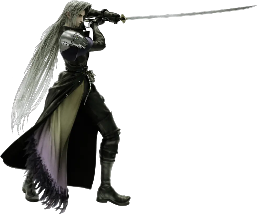 Sephiroth Render By Shardraldevius Final Fantasy Dissidia Png Sephiroth Png