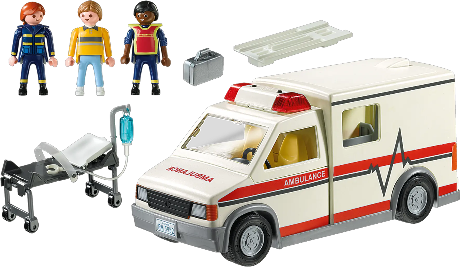 Rescue Ambulance 5681 Playmobil Usa Playmobil 5681 Png Ambulance Transparent
