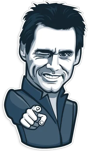 Stickers Jim Carrey Sticker Png Jim Carrey Png