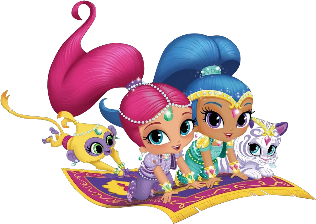 Imágenes De Shimmer Y Shine Png Shimmer And Shine Flying Shimmer And Shine Png