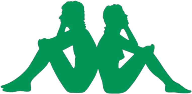 Kappa Couple Green Transparent Png Stickpng Kappa Logo Kappa Icon