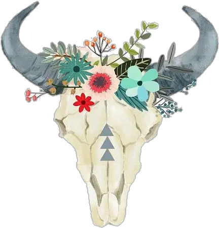 Bull Toro Skeleton Pngstickers Png Cow Skull Background Toro Png