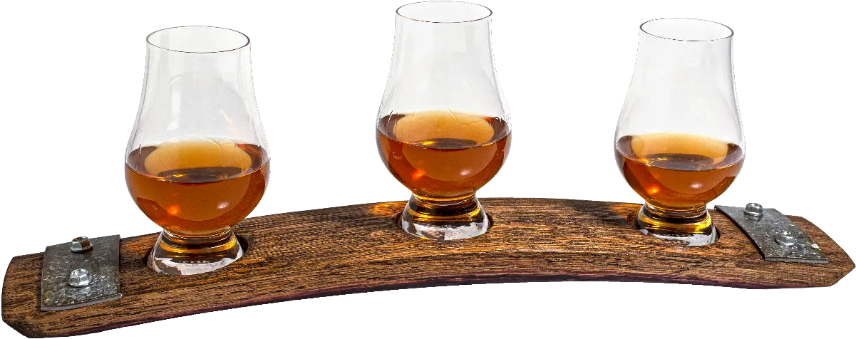 Barrel Stave Whiskey Flight Holder Beer Glassware Png Whiskey Stones Icon