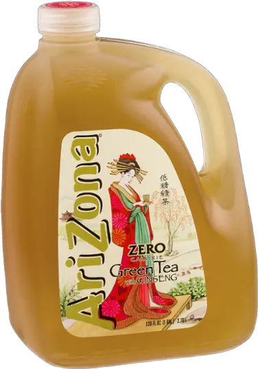 Arizona Zero Calorie Green Tea Plastic Bottle Png Arizona Iced Tea Png