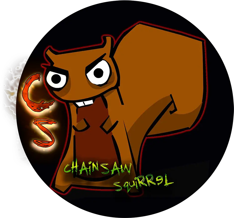 Chainsaw Squirrel Clip Art Png Peta Logo Png