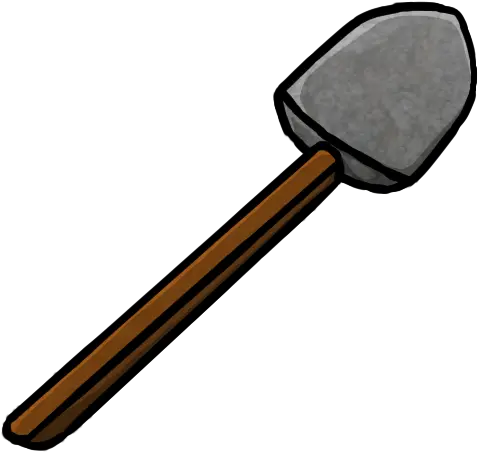 Stone Shovel Free Icon Of Minecraft Icons Minecraft Shovel In Real Life Png Minecraft Icon Png