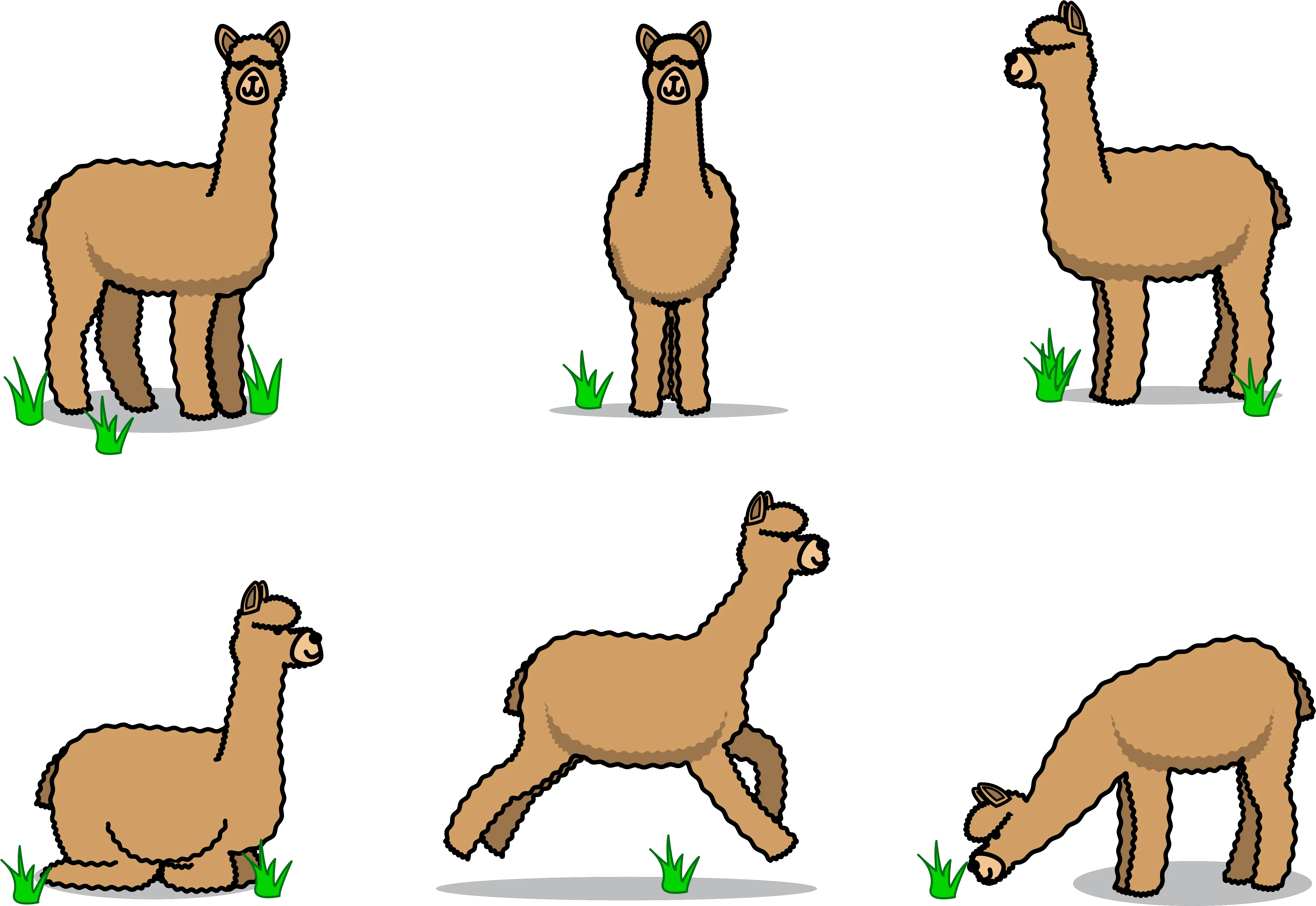 Stick Figure Alpaca Alpaca Transparent 4985x3445 Png Figure Of Alpaca Stick Figure Transparent