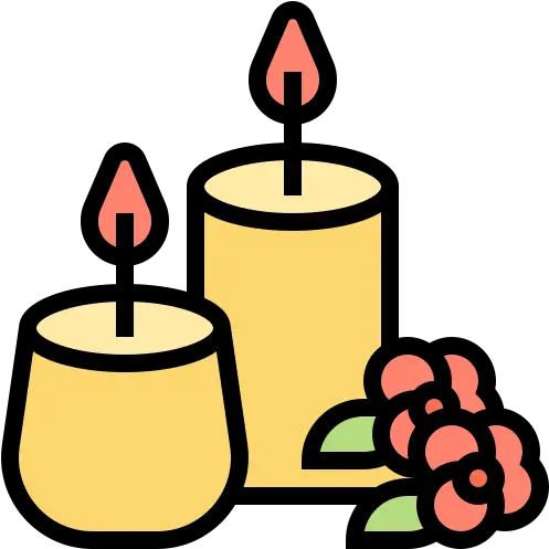 Aromatic Candle Free Beauty Icons Vela Aromatica Dibujo Png Candles Icon