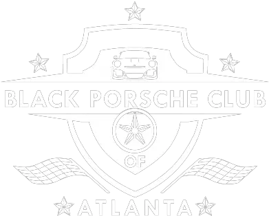 Black Porsche Club Of Atlanta Emblem Png Porche Logo