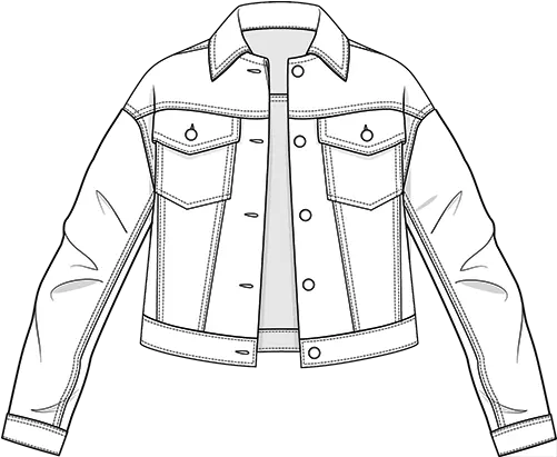 Drawing Jackets Jaket Transparent Png Leather Jacket Straight Jacket Png