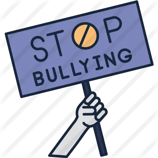 Stop Bullying Free Signaling Icons Stop Bullying Icon Png Stop Png