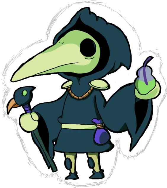 Shovel Knight Plague Profile Shovel Knight Plague Knight Drawn Png Shovel Knight Png