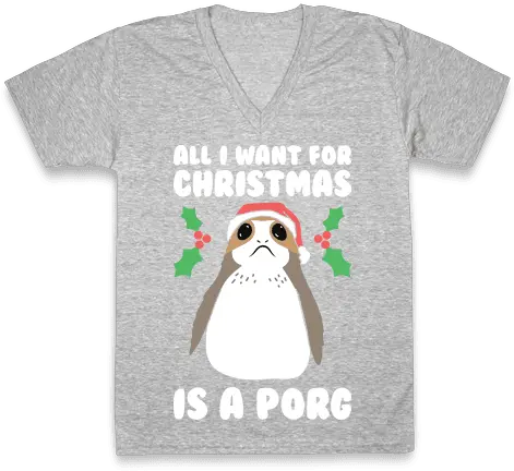 Christmas Is A Porg V Groundhog Png Porg Png