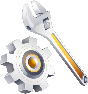 Free 3d Gear Tools Settings Repair Png Citypng Gear And Wrench Mitsubishi Mirage Wrench Icon