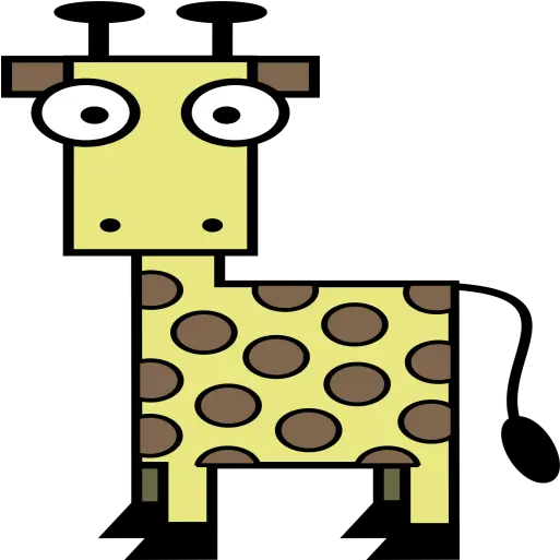 Giraffe Animal Free Icon Of Squared Icons Dot Png Giraffe Icon