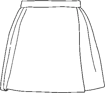 A Skirt Coloring Page Coloringcrewcom Flag Png Skirt Png