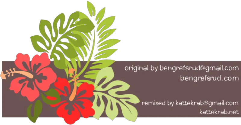 Hibiscus Png Clip Arts For Web Hibiscus Tropical Flowers Drawing Hibiscus Png
