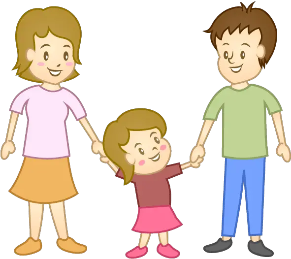 Library Of Kids Physically Standing Up For Parent Picture Family Images Cartoon Hd Png Parent Png