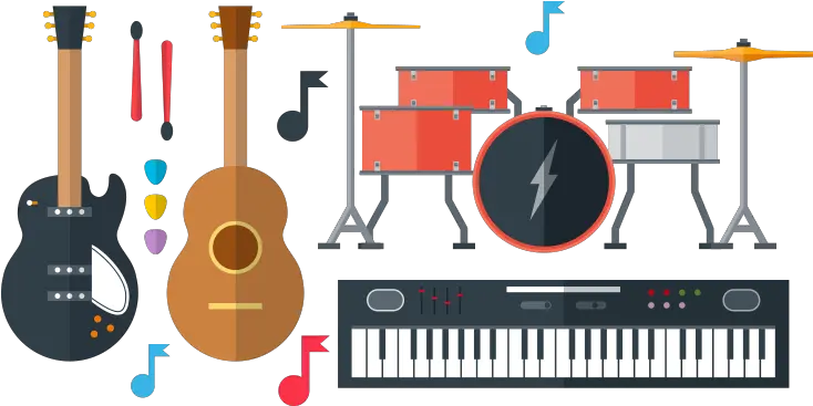 Free Png Music Instruments Kids Musical Instruments Clipart Instruments Png
