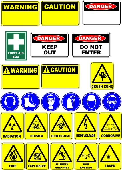 Electrical Hazard Logo Occupational Health And Safety Hazard Png Hazard Logo