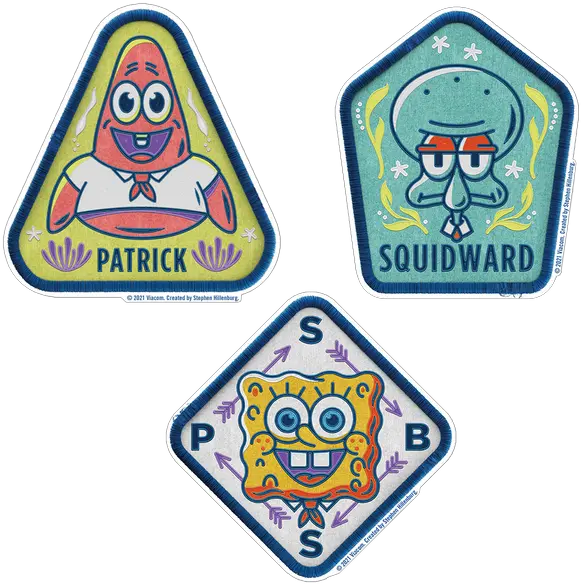 Official Spongebob Squarepants Toys U0026 Collectibles Stickers Kamp Koral Png Star Trek Icon Pack