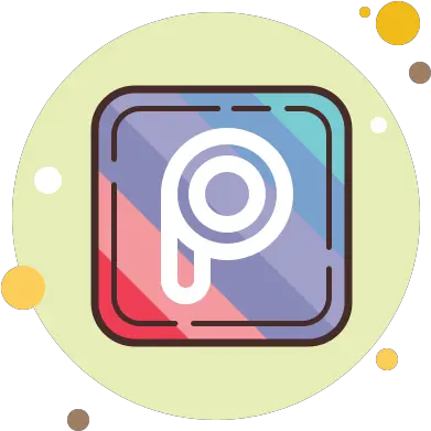 Picsart Icon Cute Picsart Logo Pastel Png Picsart Logo