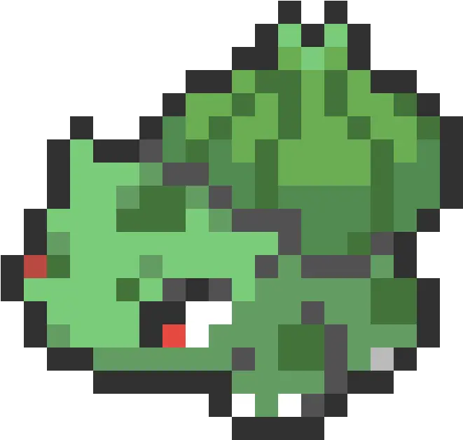 Pixilart Bulbasaur Pixel Art Png Bulbasaur Transparent