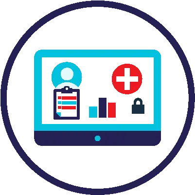 Our Solutions U2013 Datafi Dot Png Health Record Icon