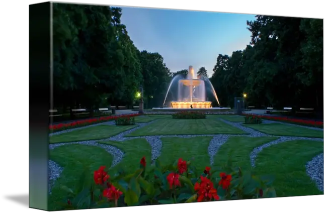 Saski Garden Fountain By Lukasz Mlodzinski Fountain Png Fountain Grass Png