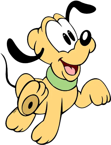 Baby Disney Pluto Cartoons Baby Pluto Mickey Mouse Png Pluto Png