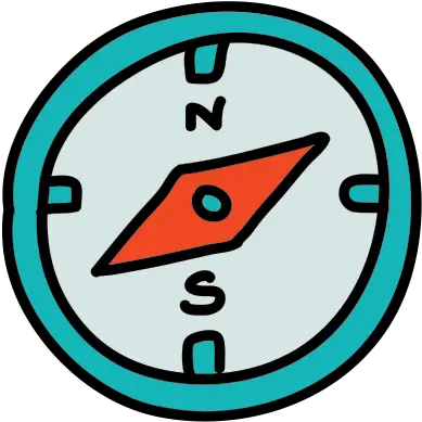 Compass Icon Compass Cartoon Png Compass Icon