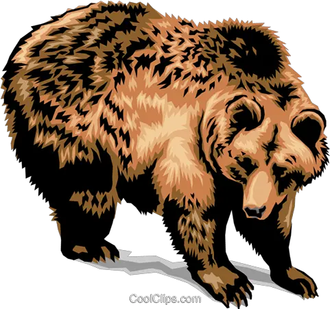 Grizzly Bear Clipart Png Mr Heinricks Longwood High School Grizzly Bear Png