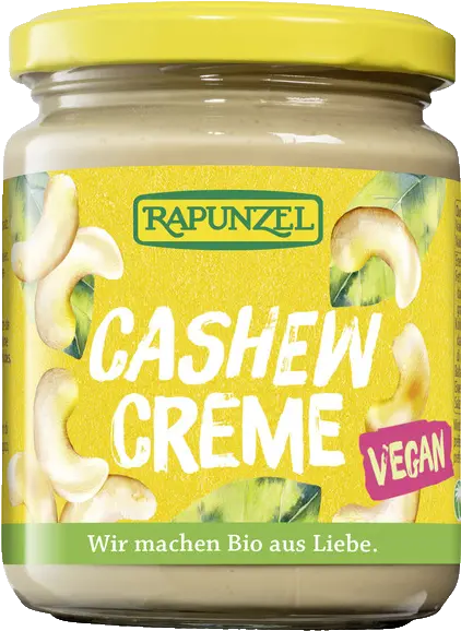 Bio Product Cashew Cream Rapunzel Naturkost Rapunzel Png Rapunzel Png