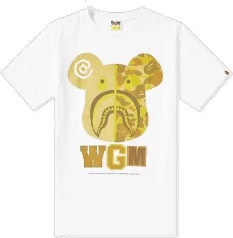 Bape Dropout T Shirt Bape Medicom Png Bape Shark Png