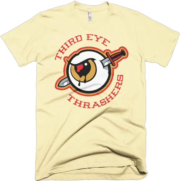 Third Eye Thrashers Classic Red Logo Crew Dentist T Shirt Png Third Eye Icon