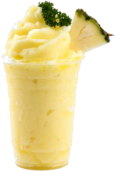 Sol Frozen Yogurt Pineapple Shake Png Ice Cream With Pineapple Shake Shake Png