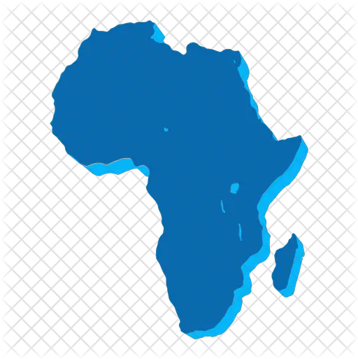 Africa Map Icon Of Flat Style Banking On Africa The Bitcoin Revolution Png Africa Map Png