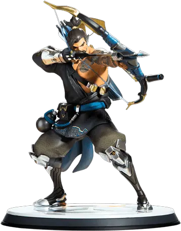 Blizzard Hanzo Shimada Premium Statue B62907 Gigatron Overwatch Hanzo Statue Png Hanzo Shimada Icon