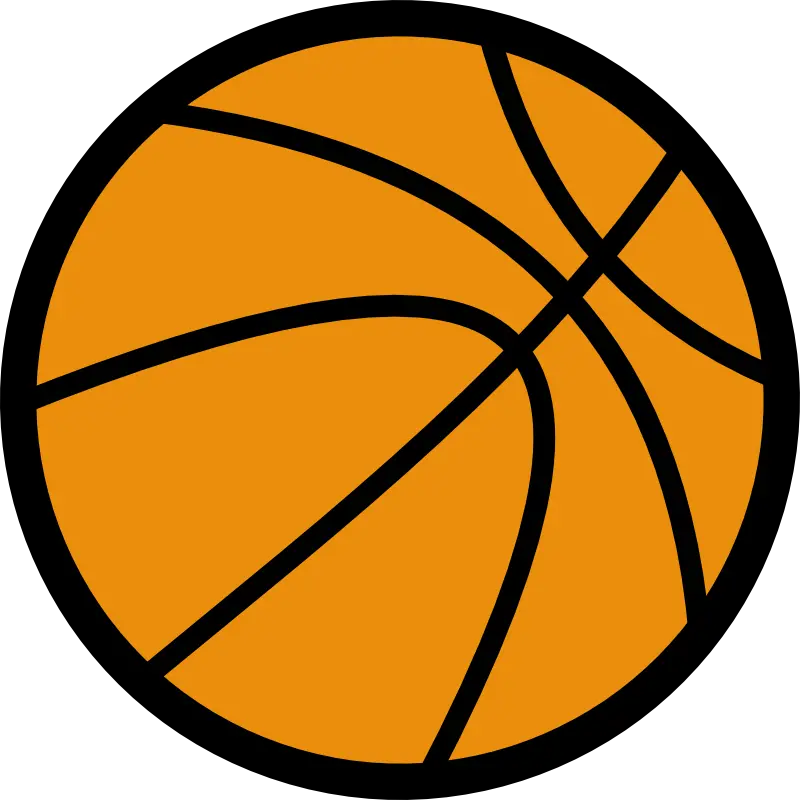 Half Basketball Png