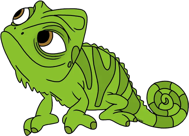 Rapunzel Chameleon Clipart Pascal Tangled Coloring Pages Png Chameleon Png