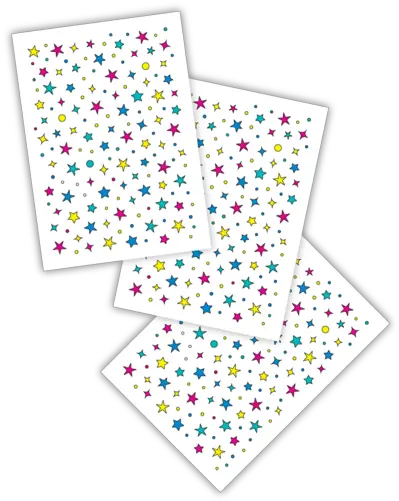 Star Freckles 3 Pack Temporary Tattoos By Ducky Street Fondo Papel Del Principito Png Freckles Png