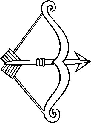 Download Arco E Flecha Png Image Library Stock Colouring Bow Arrow For Colouring Flecha Png