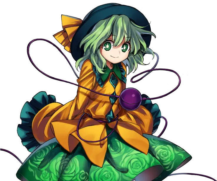 Koishi Komeiji From Touhou Project Koishi Komeiji Png Touhou Logo