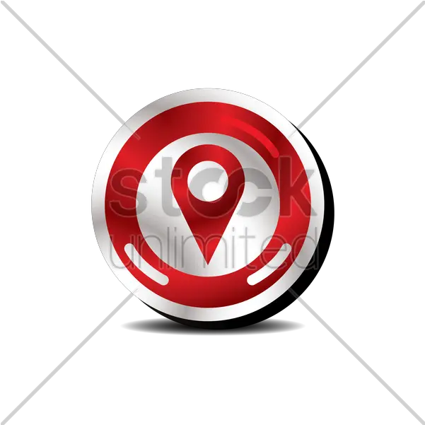 Free Map Pointer Icon Vector Image 1617535 Stockunlimited Dot Png Google Map Pointer Icon