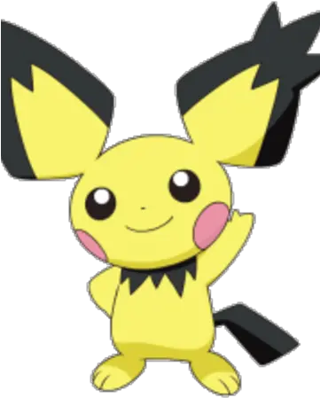 Spikey Pichu Pokemon Png Pichu Transparent