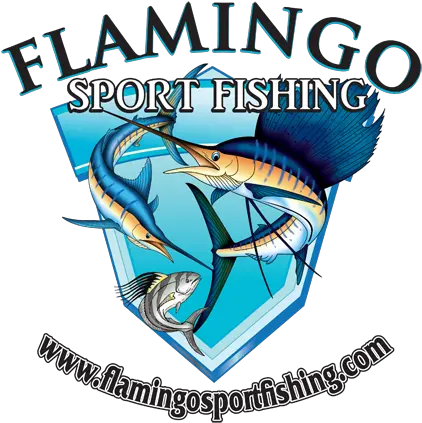 Flamingo Sport Fishing Logo Poster Png Flamingo Logo