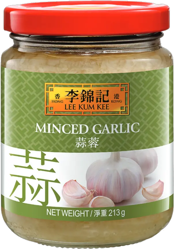 Minced Garlic Lee Kum Kee Garlic Minced Png Garlic Transparent Background