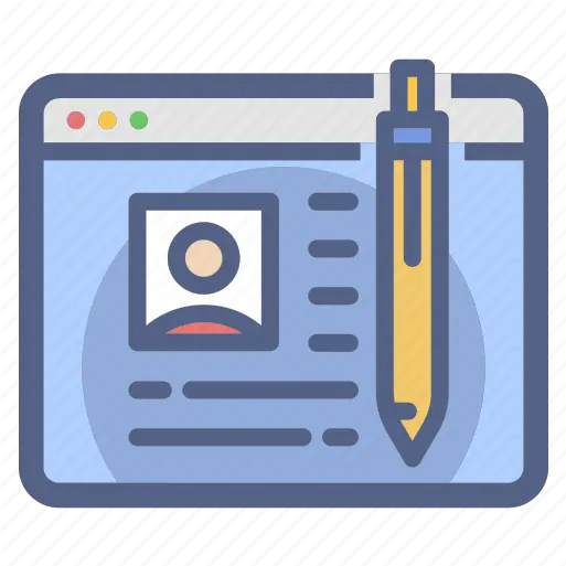 Article Blog Content Copy Writing Icon Download On Iconfinder Vertical Png Copy Data Icon