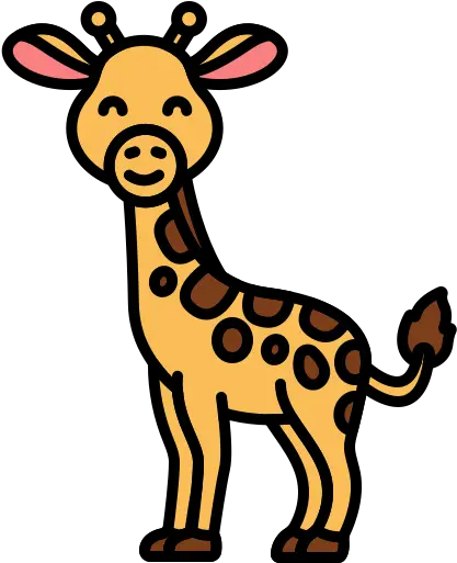 Giraffe Free Vector Icons Designed Animal Png Giraffe Icon